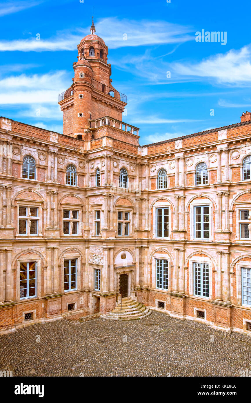 L'hôtel assezat à Toulouse Banque D'Images