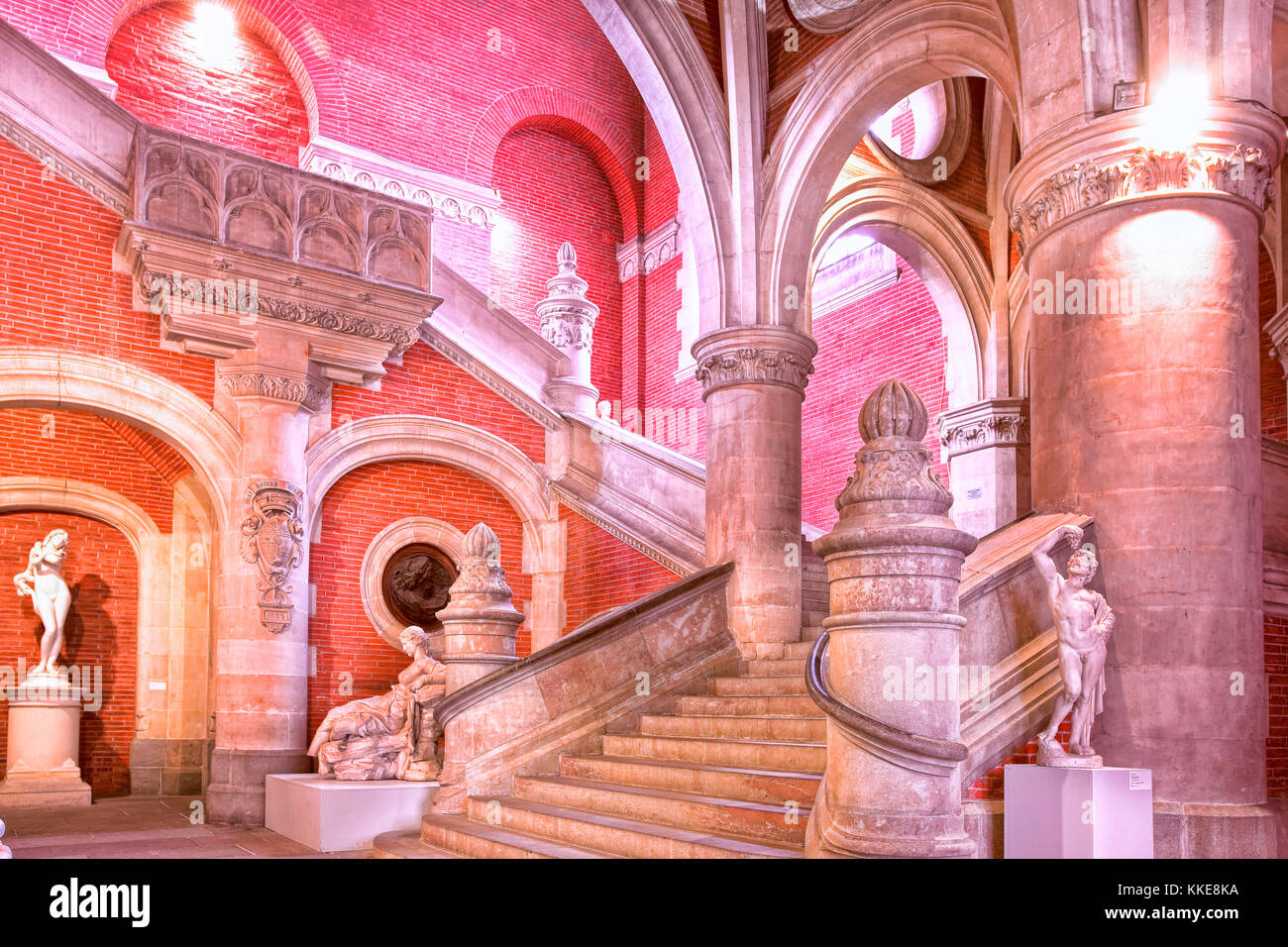 Le musée des Augustins à Toulouse Banque D'Images