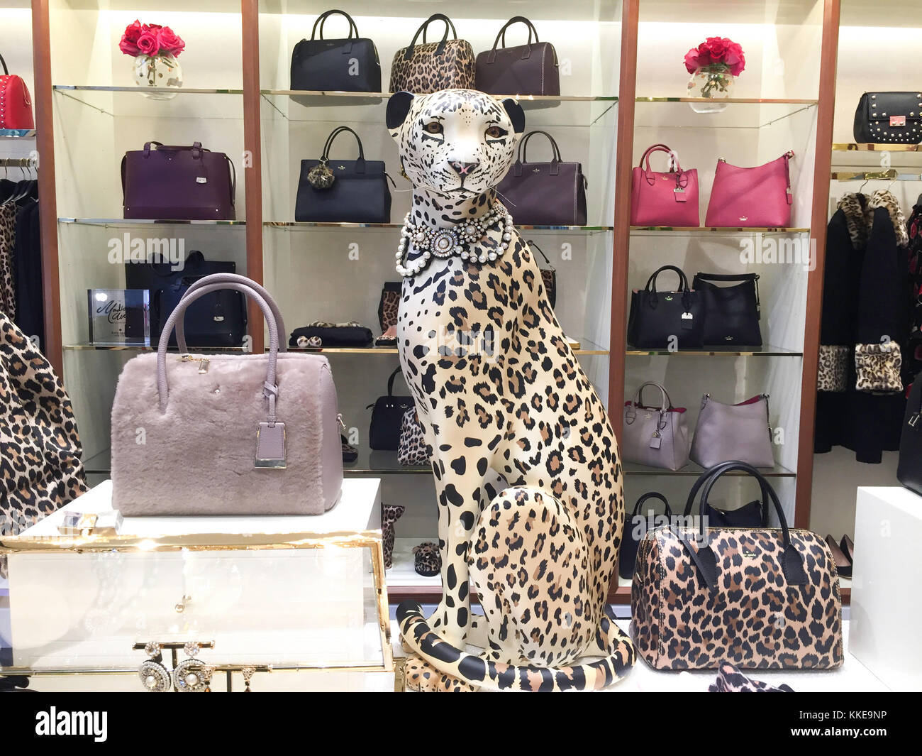 Kate Spade Store à Rockefeller Plaza, New York, États-Unis Banque D'Images