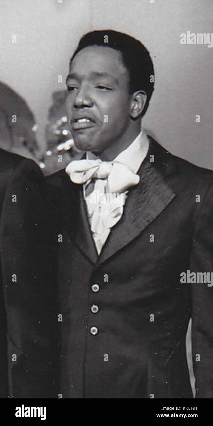 Paul Williams des tentations sur Ed Sullivan Show Banque D'Images