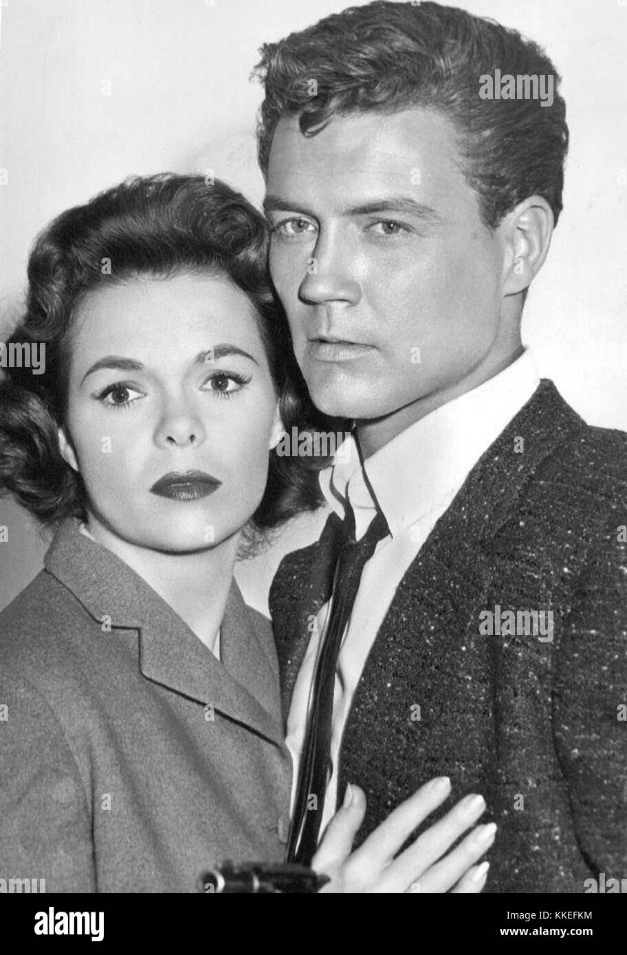 Roger Smith Nancy Cates 77 Sunset Strip, 1959 Banque D'Images