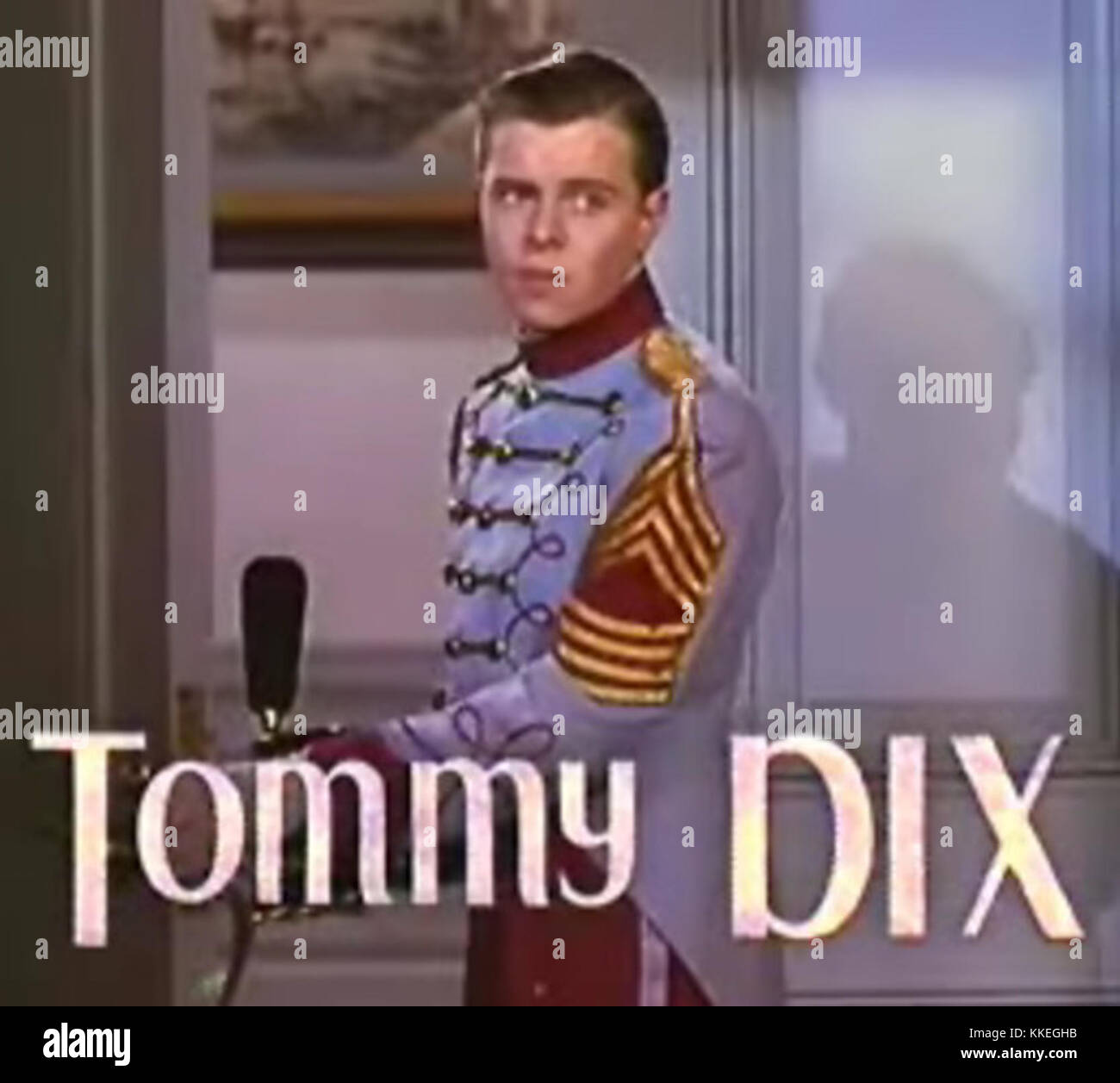 Tommy Dix dans la meilleure remorque de marche avant Banque D'Images