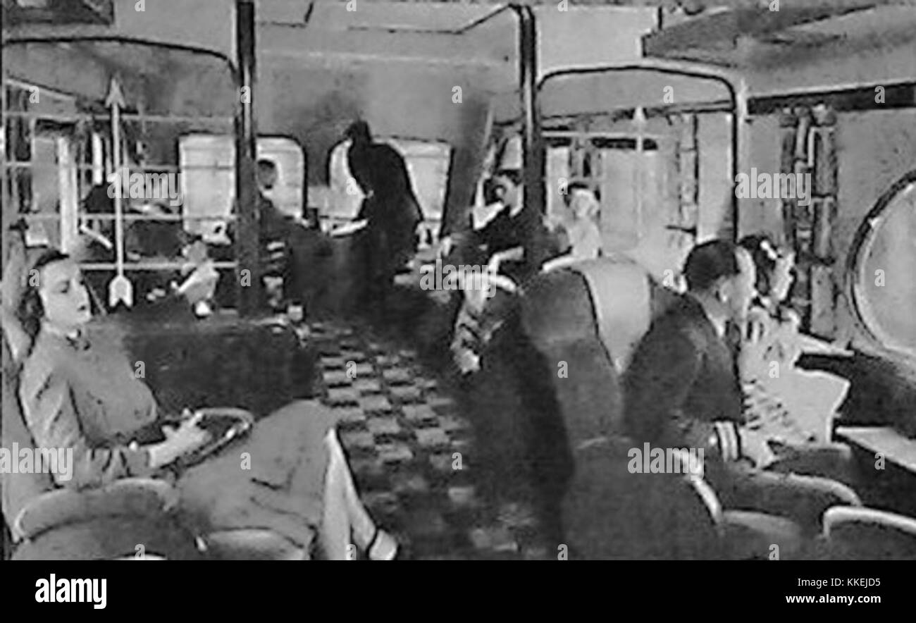 La voiture d'observation Beaver Tail est un wagon historique connu pour son design unique. Il a été utilisé au début du XXe siècle pour offrir aux passagers une vue panoramique sur les paysages environnants lors de trajets en train longue distance. Banque D'Images