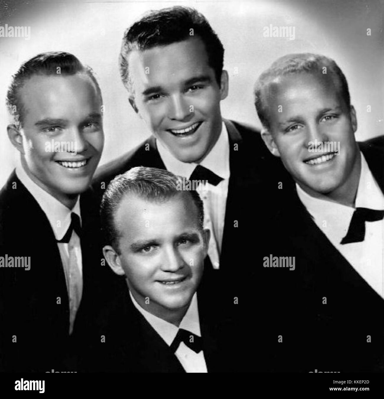 Les Frères Crosby, fils aînés de Bing Crosby, photographiés en 1959. L'image les capture pendant leur jeunesse à la fin des années 1950 Banque D'Images