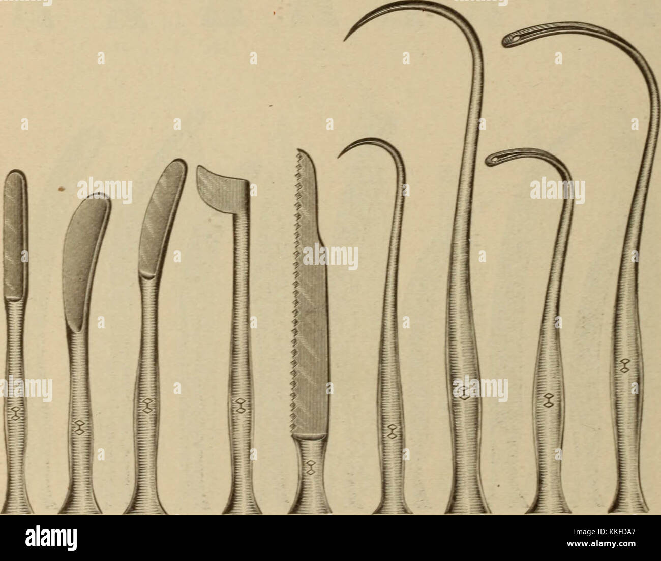 Lot D'instruments De Chirurgie Orthopédique Vintage - Anciens Outils Médicaux