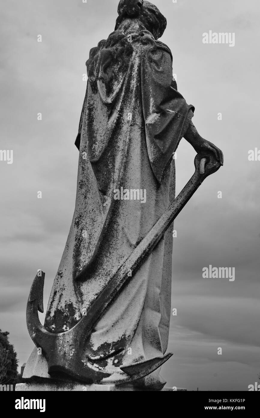 Pour votre foi doit servir de point d'ancrage à votre âme, sûre et solide. Banque D'Images Pour votre foi doit servir de point d'ancrage à votre âme, sûre et solide. Banque D'Images