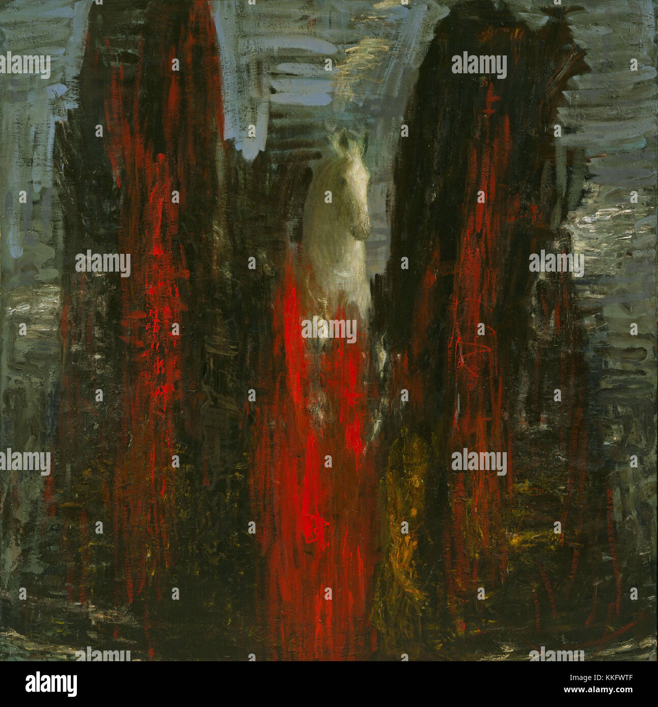 Christopher le Brun. (Britannique, né en 1951). Prow. 1983. Huile sur toile, 8 pi 6 pi x 8 pi 6 pi (259,1 x 259,1 cm). Cadeau d'UBS. © 2008 Christopher le Brun / Artists Rights Society (ARS), New York / DACS, Londres Banque D'Images