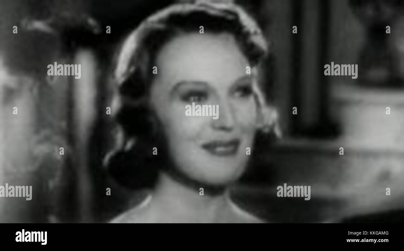 Rita Johnson à Londres la nuit Banque D'Images