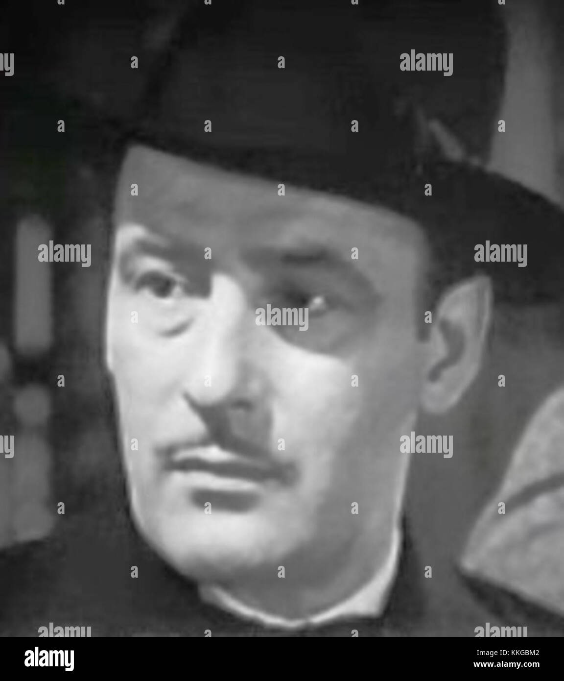 Tom Conway dans Grand Central Murder headcrop Banque D'Images