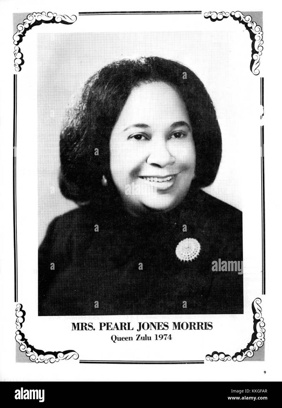 L'édition spéciale mardi gras 1974 du Zulu social Aid & Pleasure Club est un événement remarquable dans l'histoire culturelle de la Nouvelle-Orléans. Connu pour ses défilés et son esprit communautaire, le Zulu Club a été une partie importante de la tradition mardi gras. Banque D'Images