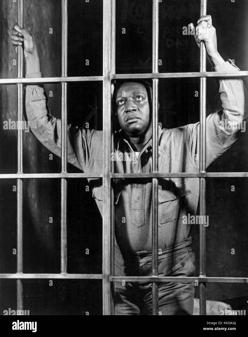 Ernest Whitman comme Vincent Jackson le dernier mile 1930 Banque D'Images