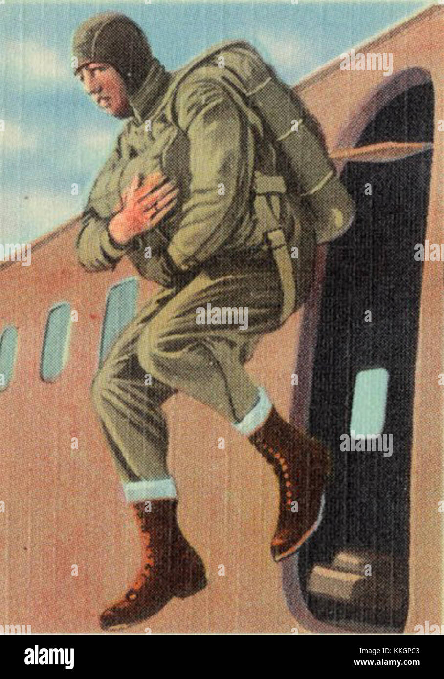 Fort Belvoir est une base de l'armée américaine située en Virginie, connue pour son rôle dans la formation des parachutistes. La base offre une formation spécialisée pour les opérations aéroportées et la préparation militaire. Banque D'Images