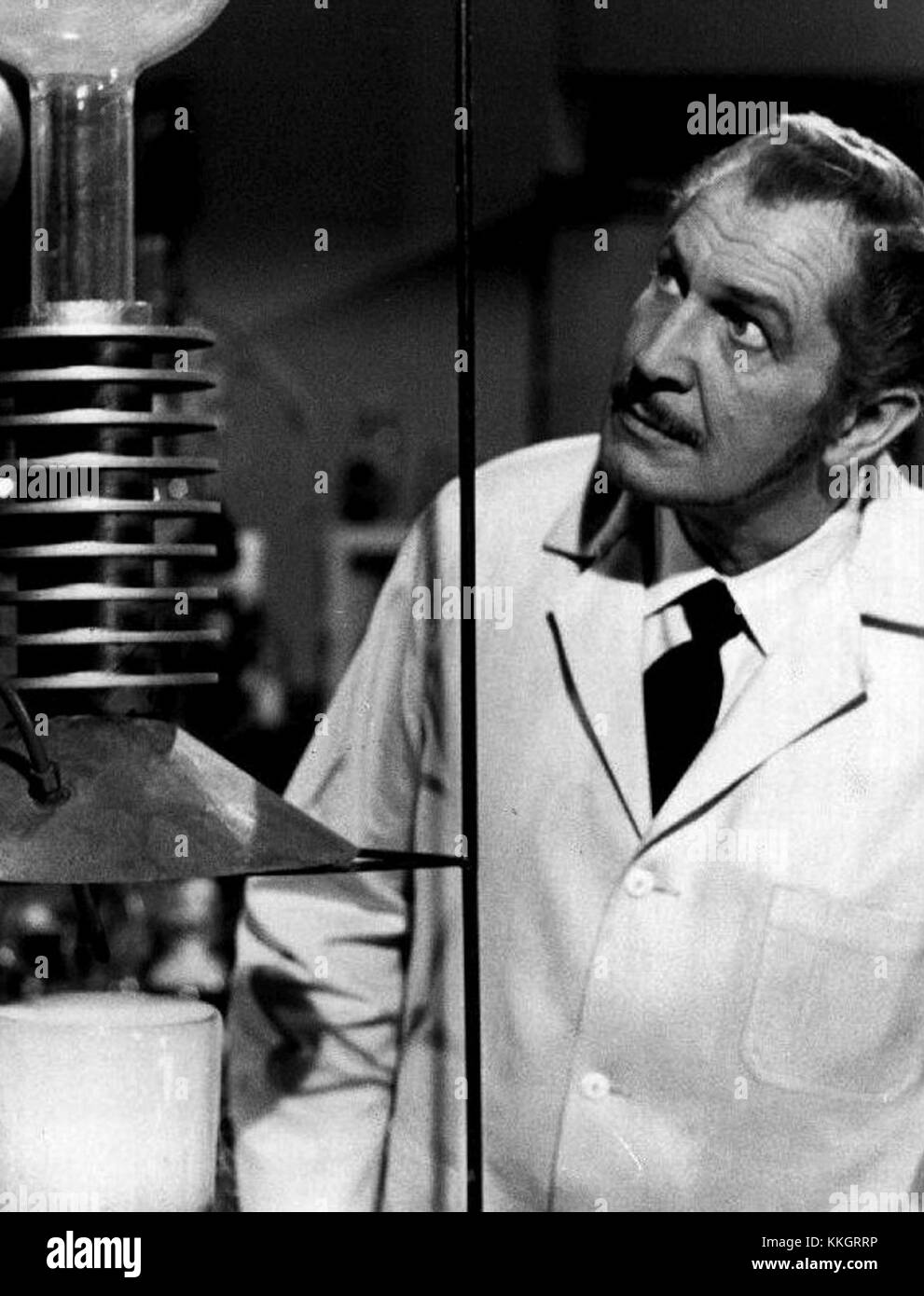 Une image promotionnelle mettant en vedette l'acteur Vincent Price dans l'épisode de 1969 'Vincent Price' de la série télévisée 'Get Smart'. Banque D'Images