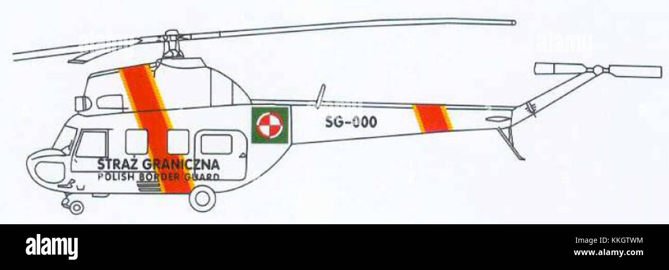 Une image historique des gardes-frontières polonais Mi2, montrant le rôle militaire et sécuritaire de l'unité en Pologne pendant une période spécifique de l'histoire. Banque D'Images