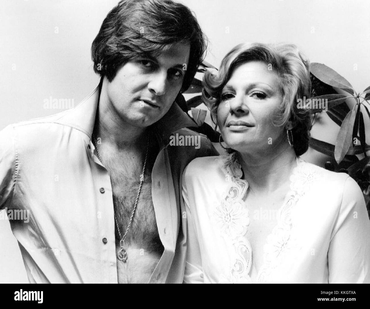 Joseph Bologna et Renée Taylor 1974 Banque D'Images