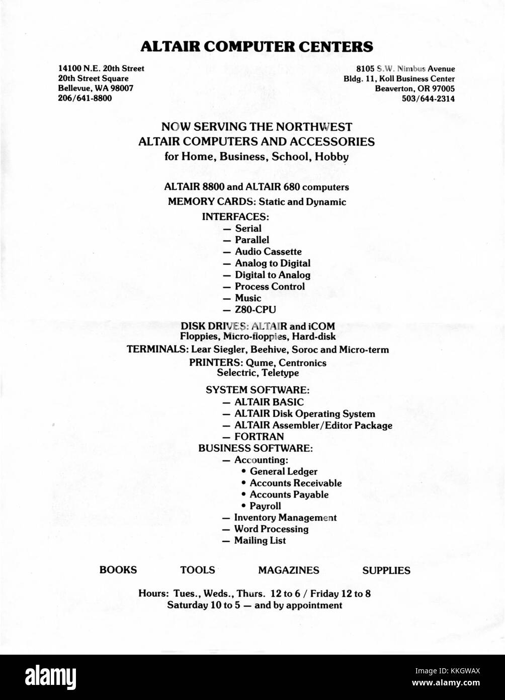 The Northwest Computer Club, décembre 1977, page 4, présente des discussions sur les premières technologies informatiques, les innovations et les développements dans le domaine de la technologie à la fin des années 1970 Banque D'Images