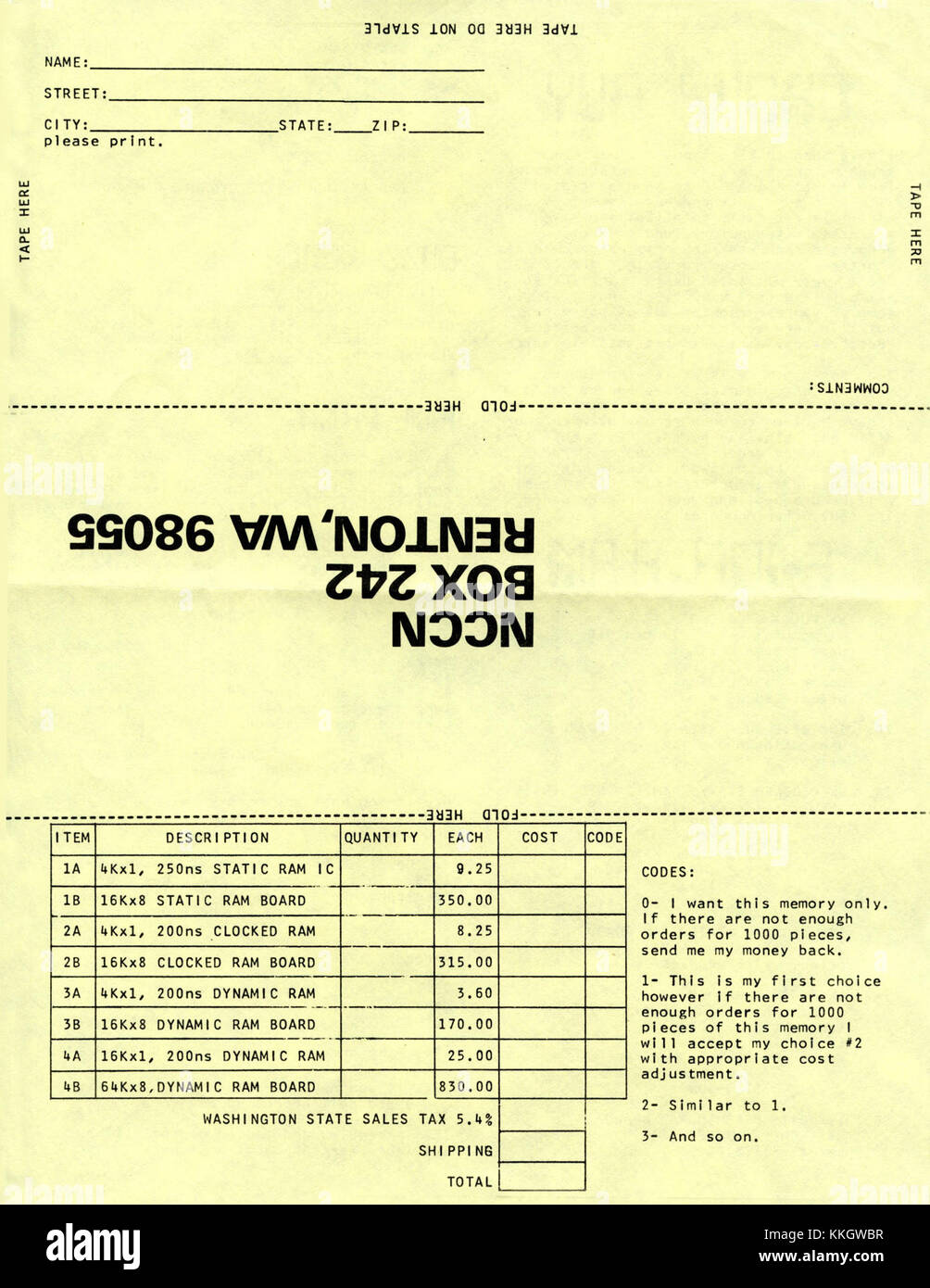 Cette page du bulletin de décembre 1977 du Northwest Computer Club met en lumière des sujets liés aux débuts de l'informatique, y compris les progrès technologiques et les activités du club à la fin des années 1970 Banque D'Images