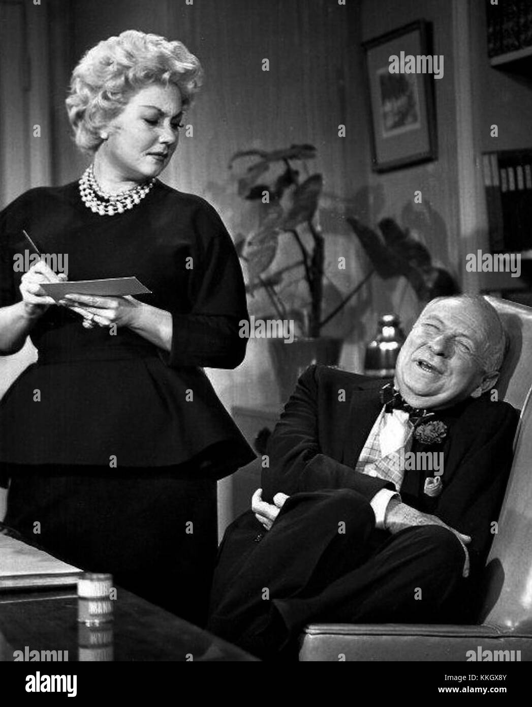 Ann Sothern Ernest Truex Ann Sothern Show 1958 Banque D'Images