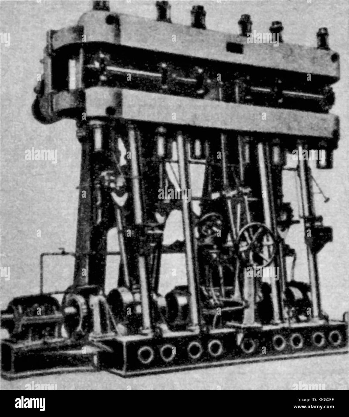 La SS Olza est une machine à vapeur historique, souvent associée au patrimoine industriel, mettant en valeur le développement et le fonctionnement des moteurs à vapeur à son époque. Banque D'Images