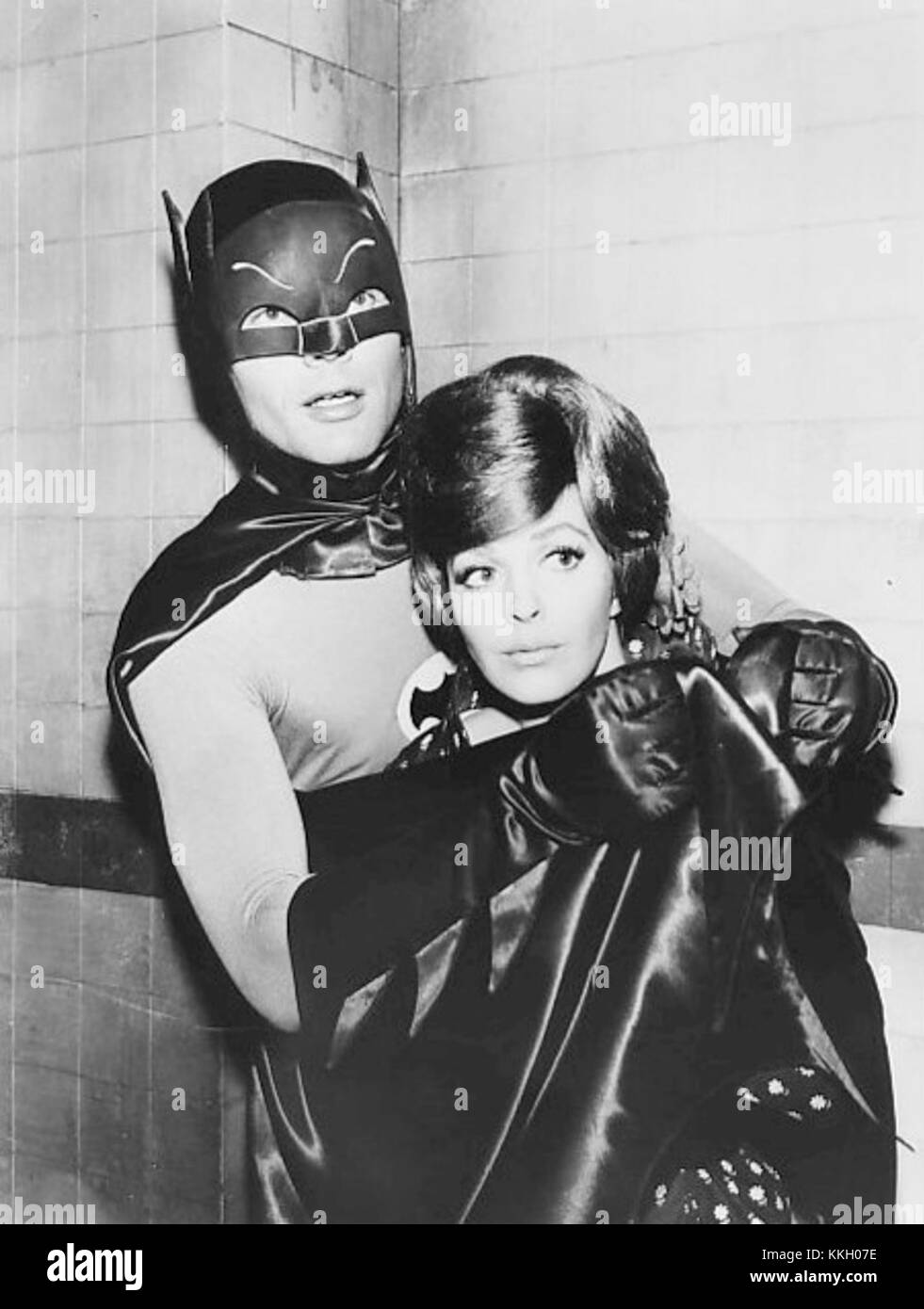 Adam West Myrna Fahey Batman 1966 Banque D'Images