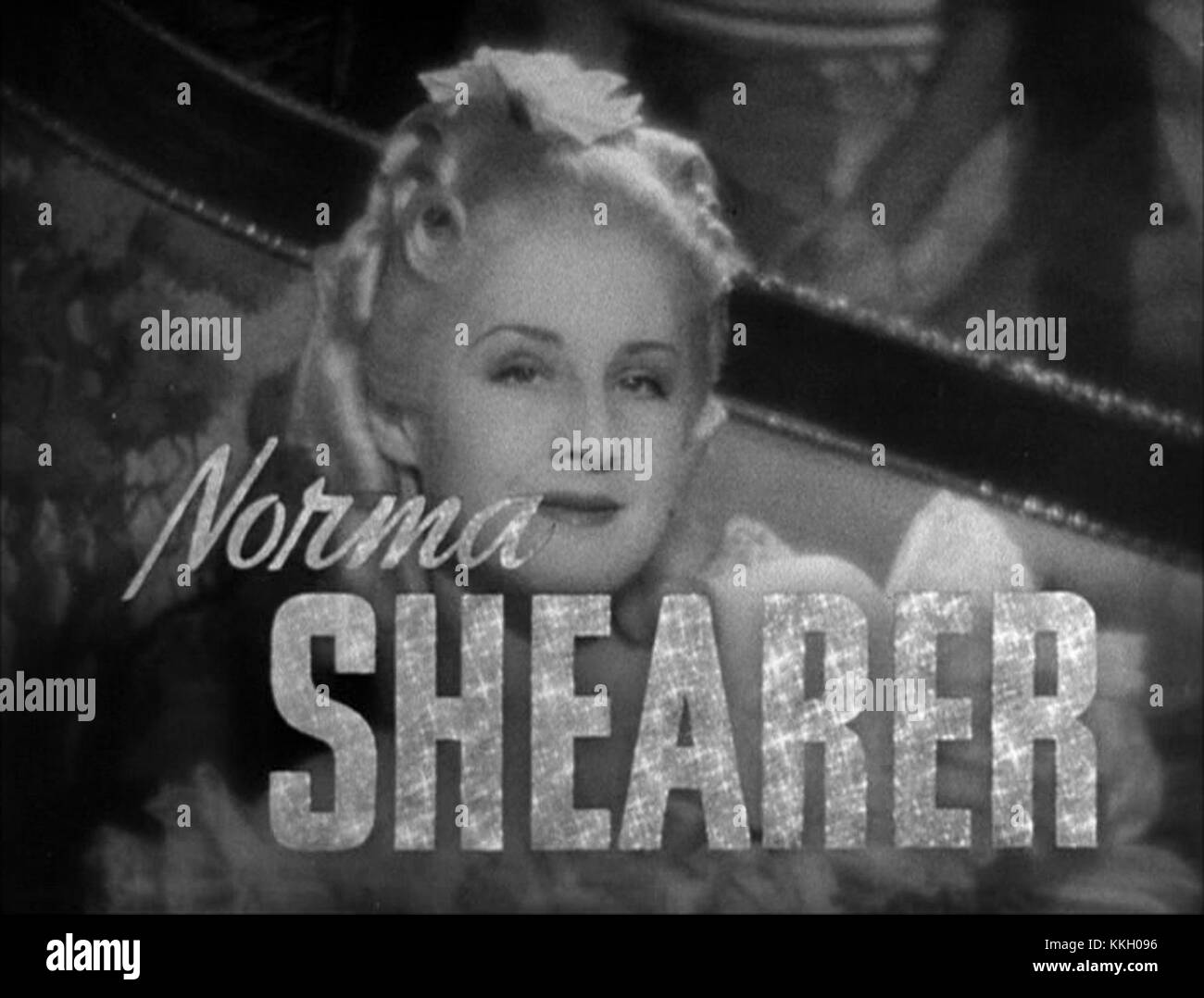 Norma Shearer dans la bande-annonce de Marie-Antoinette Banque D'Images