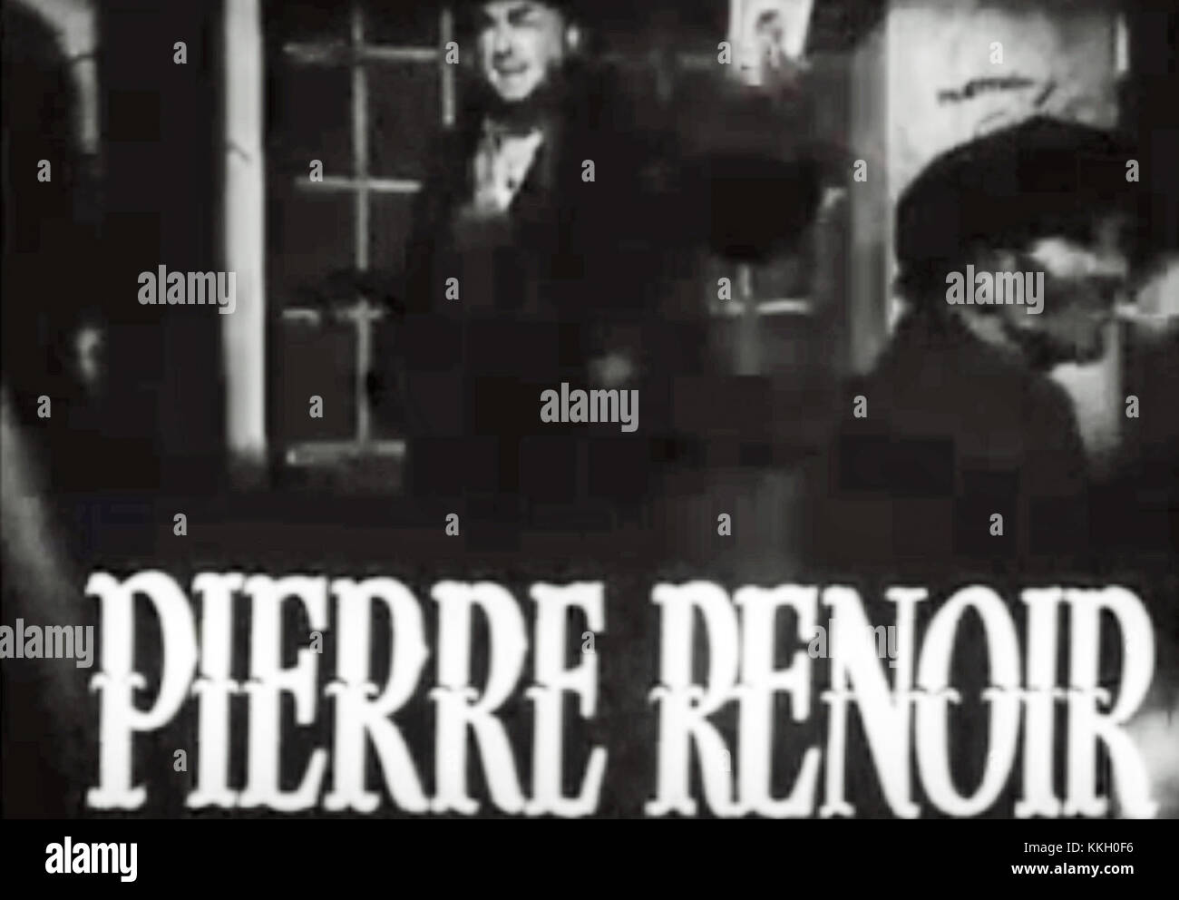 Pierre-renoir-remorque Banque D'Images