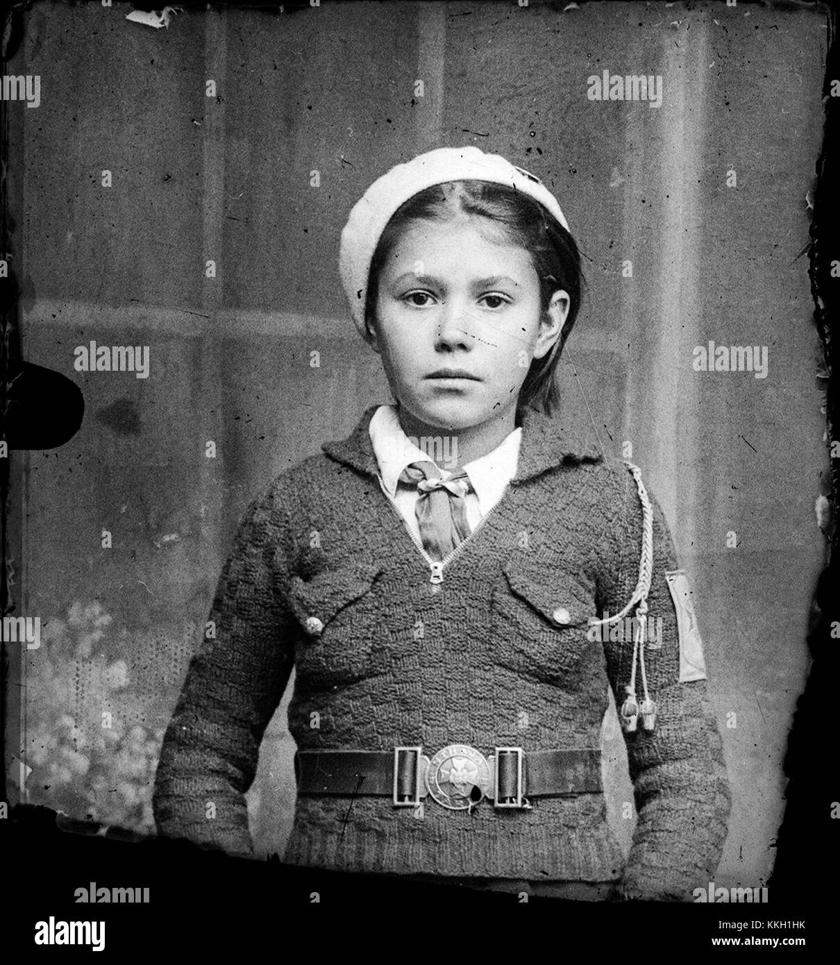 Cette image fait partie des archives CosticÄƒ Acsinte, qui abritent des photographies historiques de Roumanie. Les archives contiennent des photos prises par CosticÄƒ Acsinte, un photographe roumain influent. Banque D'Images