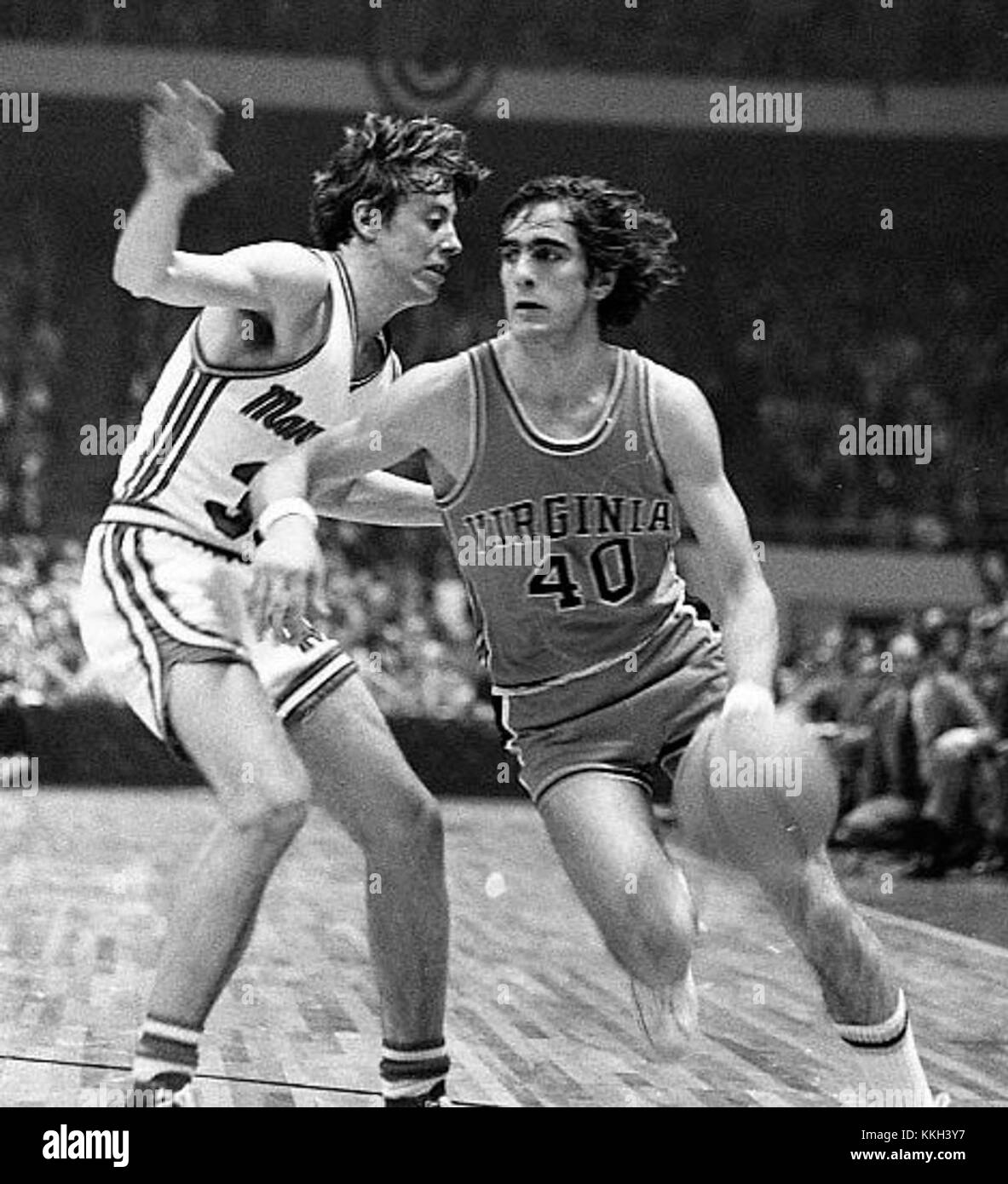 Barry Parkhill est un ancien joueur de basket-ball professionnel connu pour son passage en NBA, où il a joué pour des équipes comme les Bullets de Washington et les pistons de Détroit. Banque D'Images