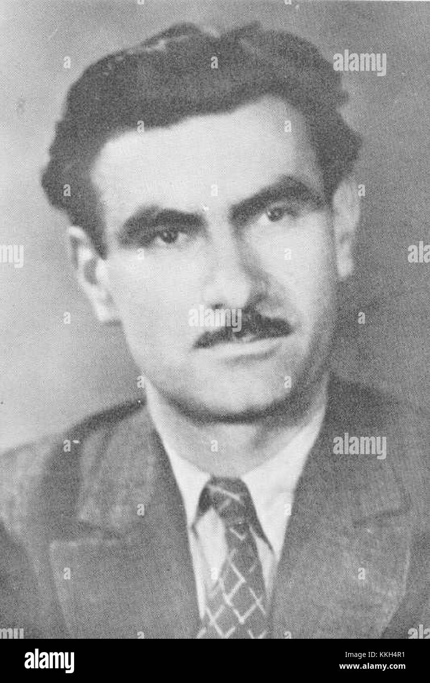 Cette image montre ICA Tanase, une figure roumaine liée à la résistance anticommuniste. Tanase est connue pour son implication dans la résistance au régime communiste en Roumanie. Banque D'Images