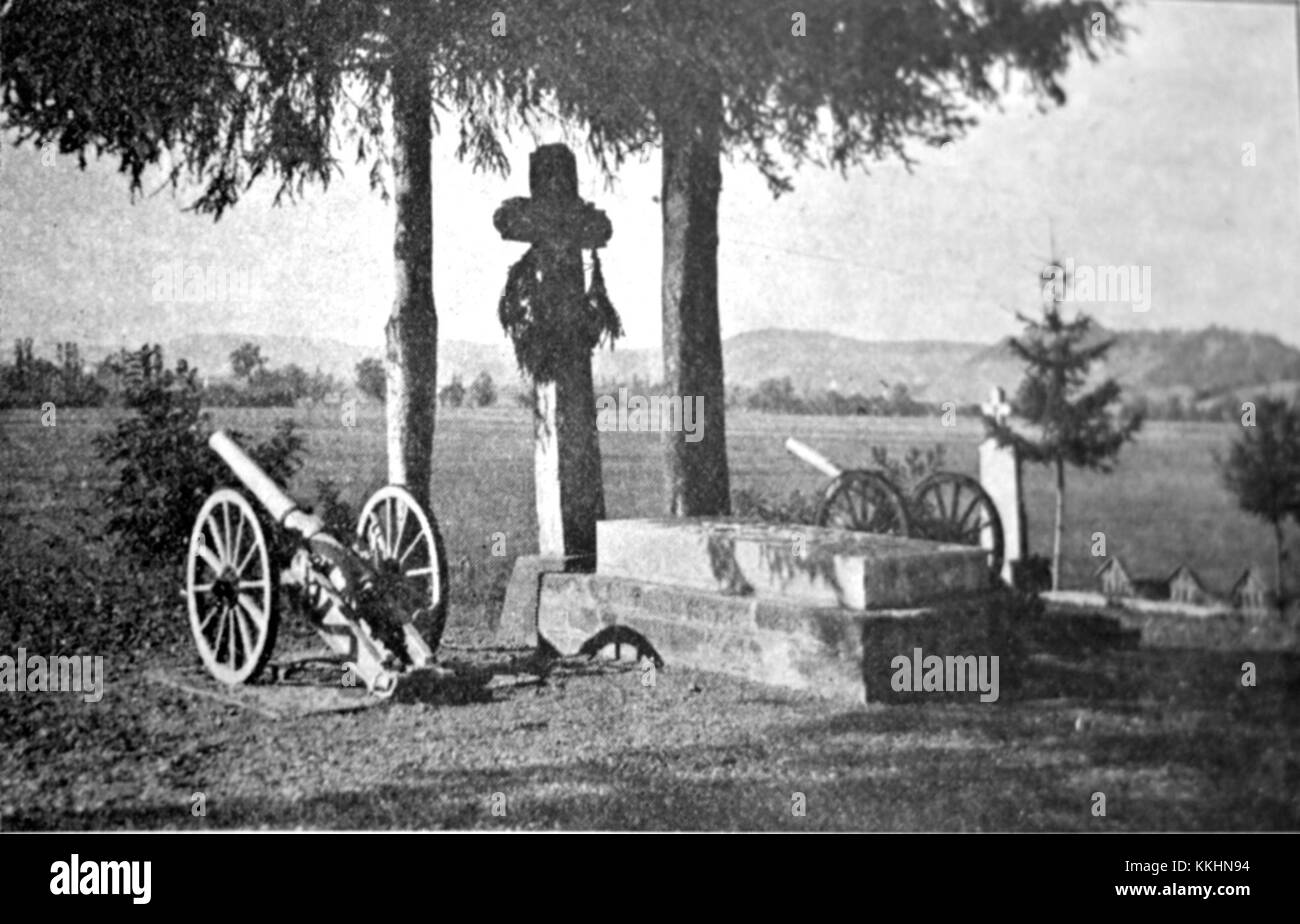 Le tombeau d'Avram Iancu, situé en Roumanie, honore la mémoire du héros national qui a joué un rôle crucial dans la révolution de 1848 en Transylvanie. Banque D'Images