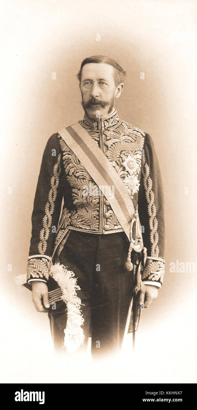 Nicholas Roderick O'Conor était un diplomate britannique en Russie au XIXe siècle, servant d'ambassadeur britannique en Russie. Il a joué un rôle clé dans les relations internationales pendant son mandat. Banque D'Images