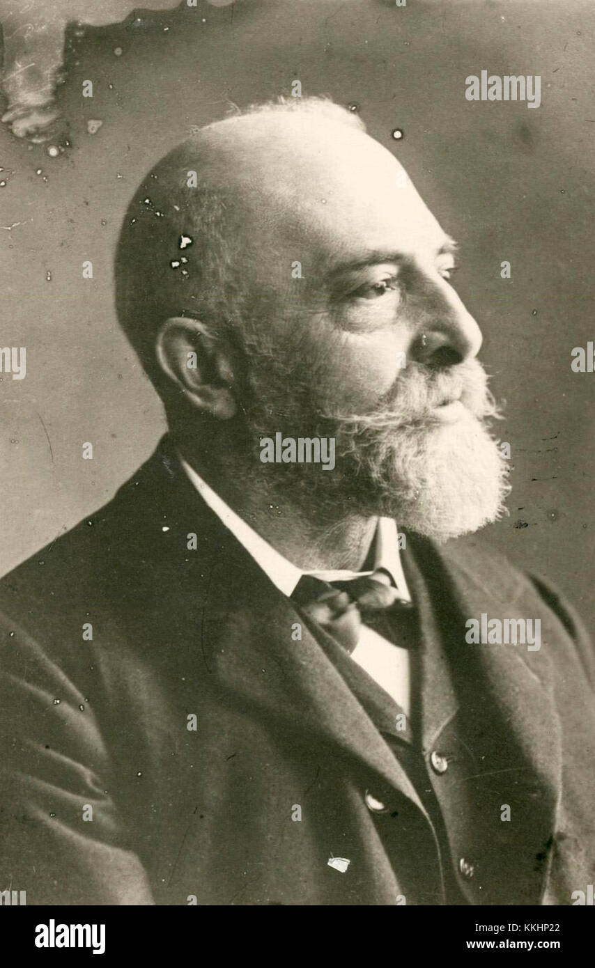 Léopold Auer était un violoniste et professeur renommé, célébré pour ses contributions à l'art du violon et son influence sur la musique classique. Il est une figure importante de la musique des XIXe et XXe siècles. Banque D'Images