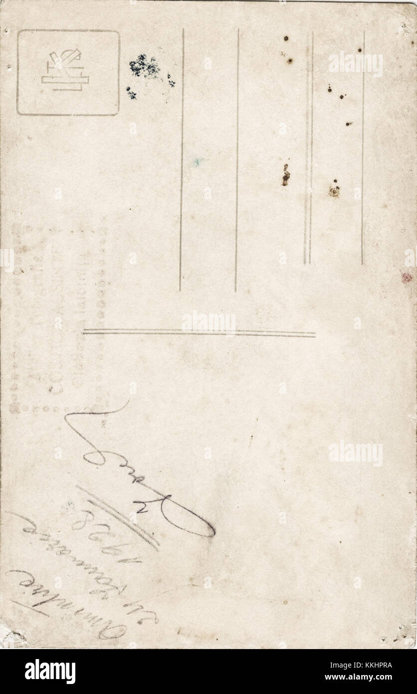 Cette image représente un timbre avec l'inscription 'Amintire 24 Ianuarie 1928' et fait partie d'une collection de l'Atelier Fotografic Costica Acsinte, un studio photographique bien connu à Slobozia, en Roumanie. Banque D'Images