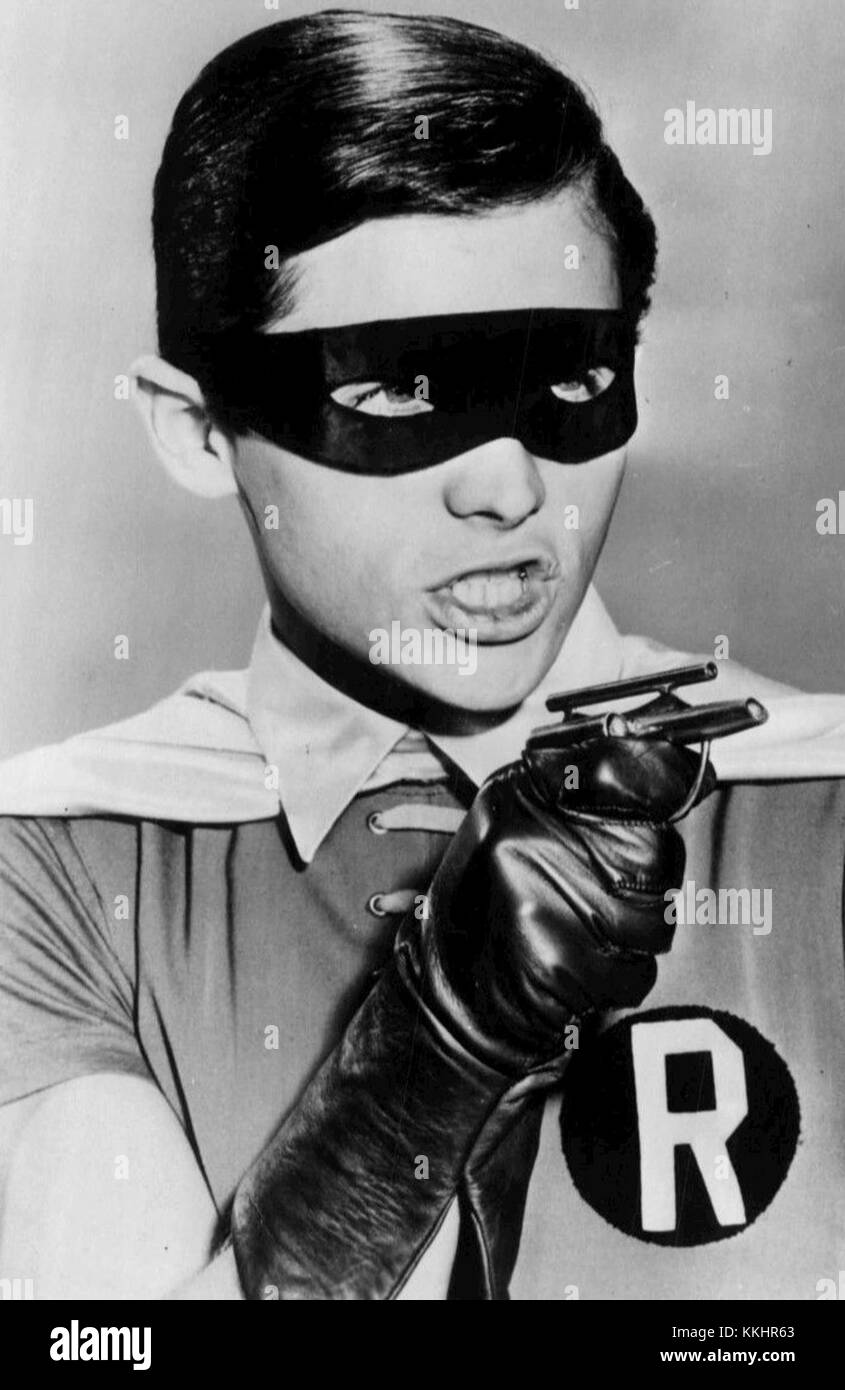 Burt Ward Robin Banque D'Images