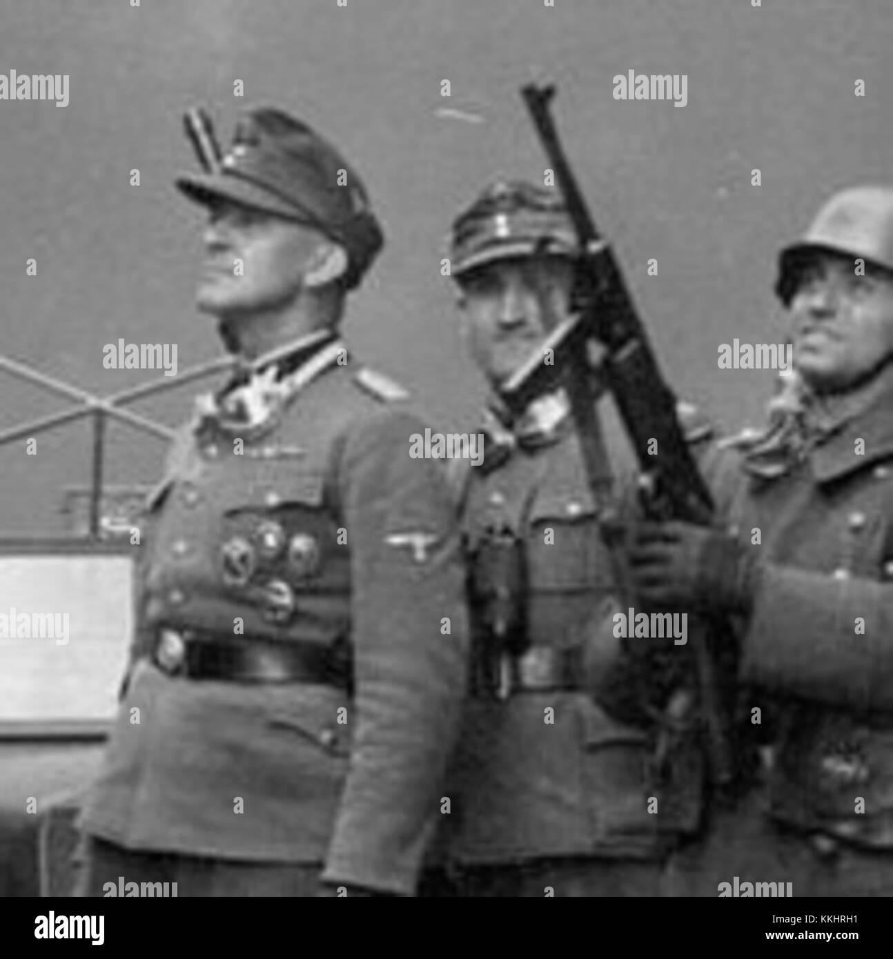 Le rapport Stroop, documentant le soulèvement du ghetto de Varsovie en 1943, est un document historique détaillant les événements de la résistance juive pendant la seconde Guerre mondiale. L'image se réfère à une section du rapport. Banque D'Images