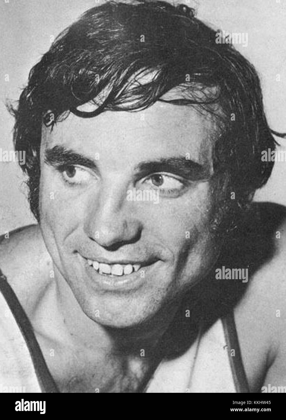 Dave DeBusschere était un joueur professionnel de basket-ball, connu pour ses compétences défensives et son succès en NBA et en ABA. Il joue pour les pistons de Détroit et les Knicks de New York, remportant deux championnats NBA dans les années 1970 Banque D'Images