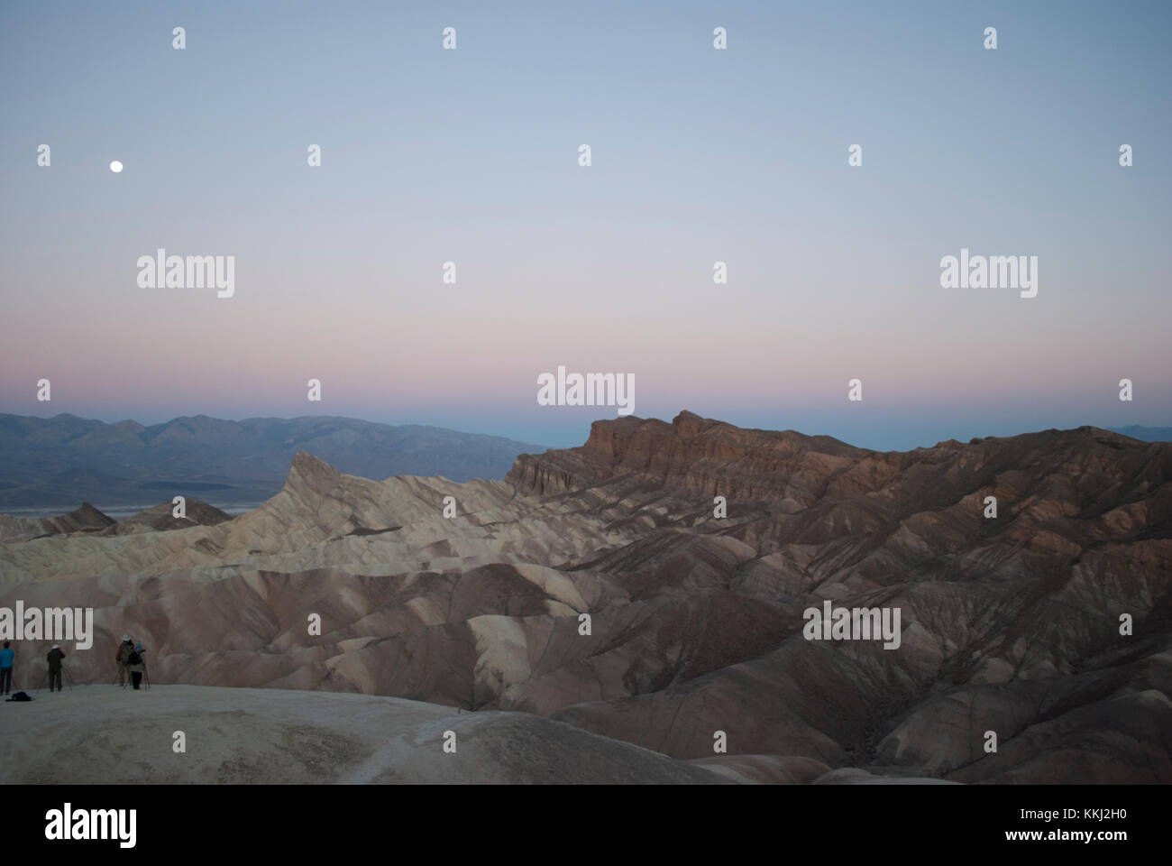 Paysage de montagne dans la nuit Banque D'Images