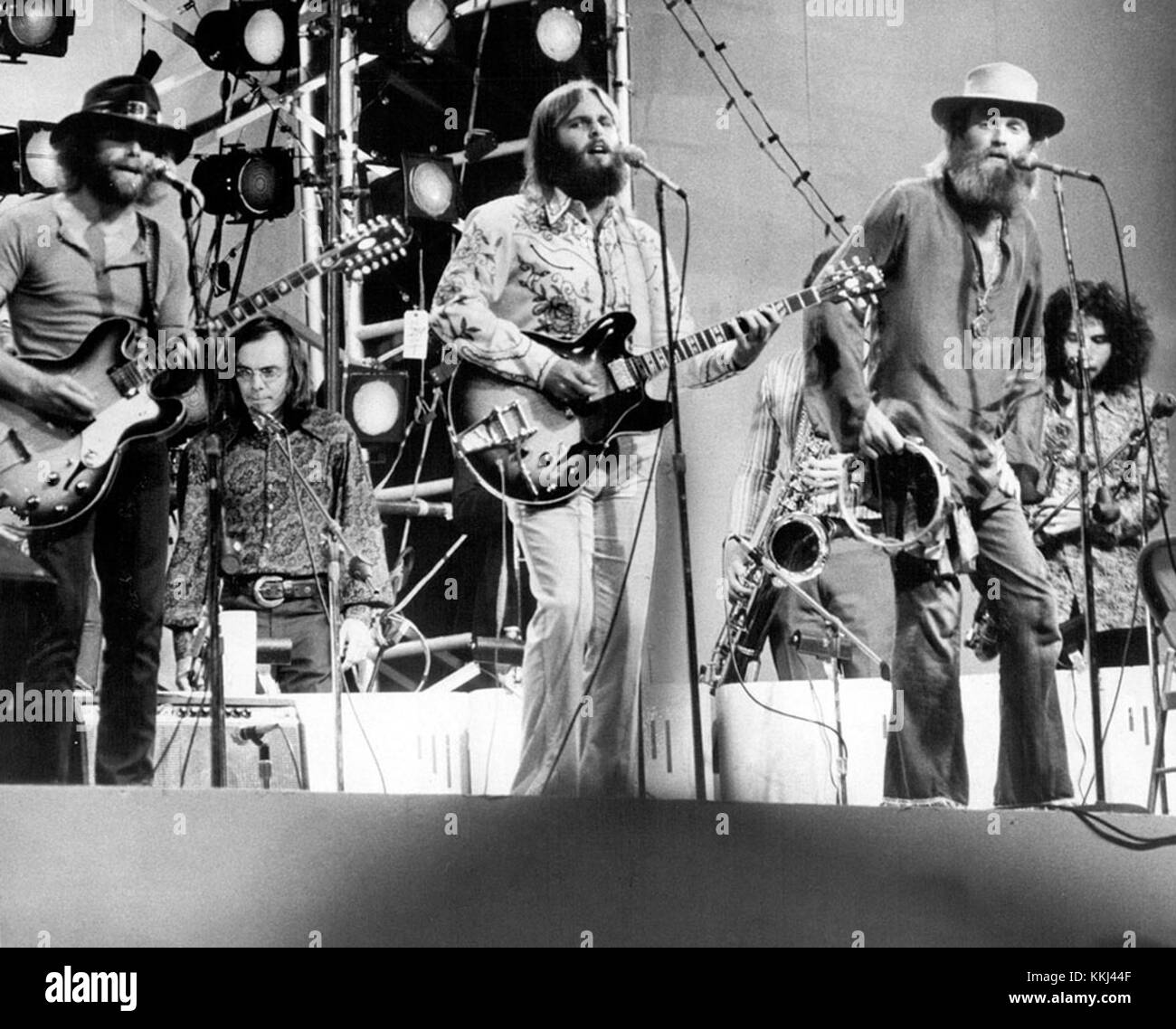 Le parc Central 1971 de Beach Boys Banque D'Images