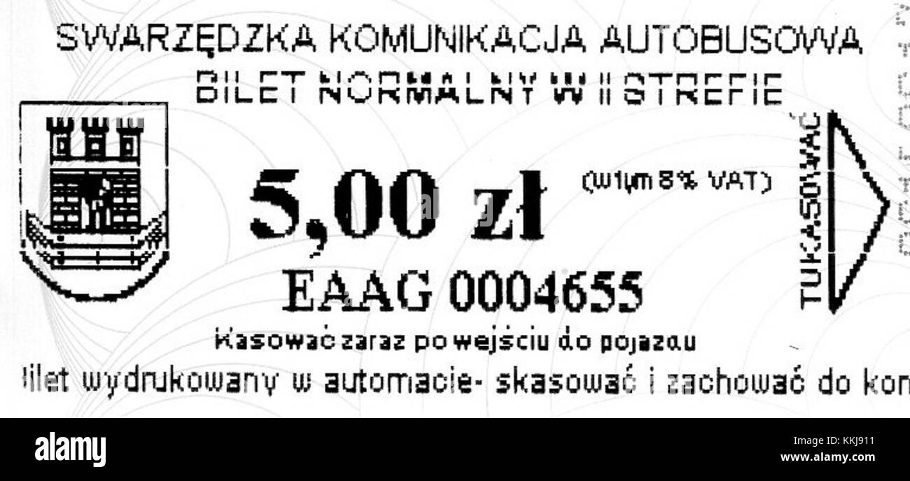 Le billet de 5 zl de Swarzedz représente une pièce de monnaie historique utilisée en Pologne. Ce billet a été utilisé comme moyen de paiement pour divers services ou biens dans la région au cours de la période où il a été émis. Banque D'Images