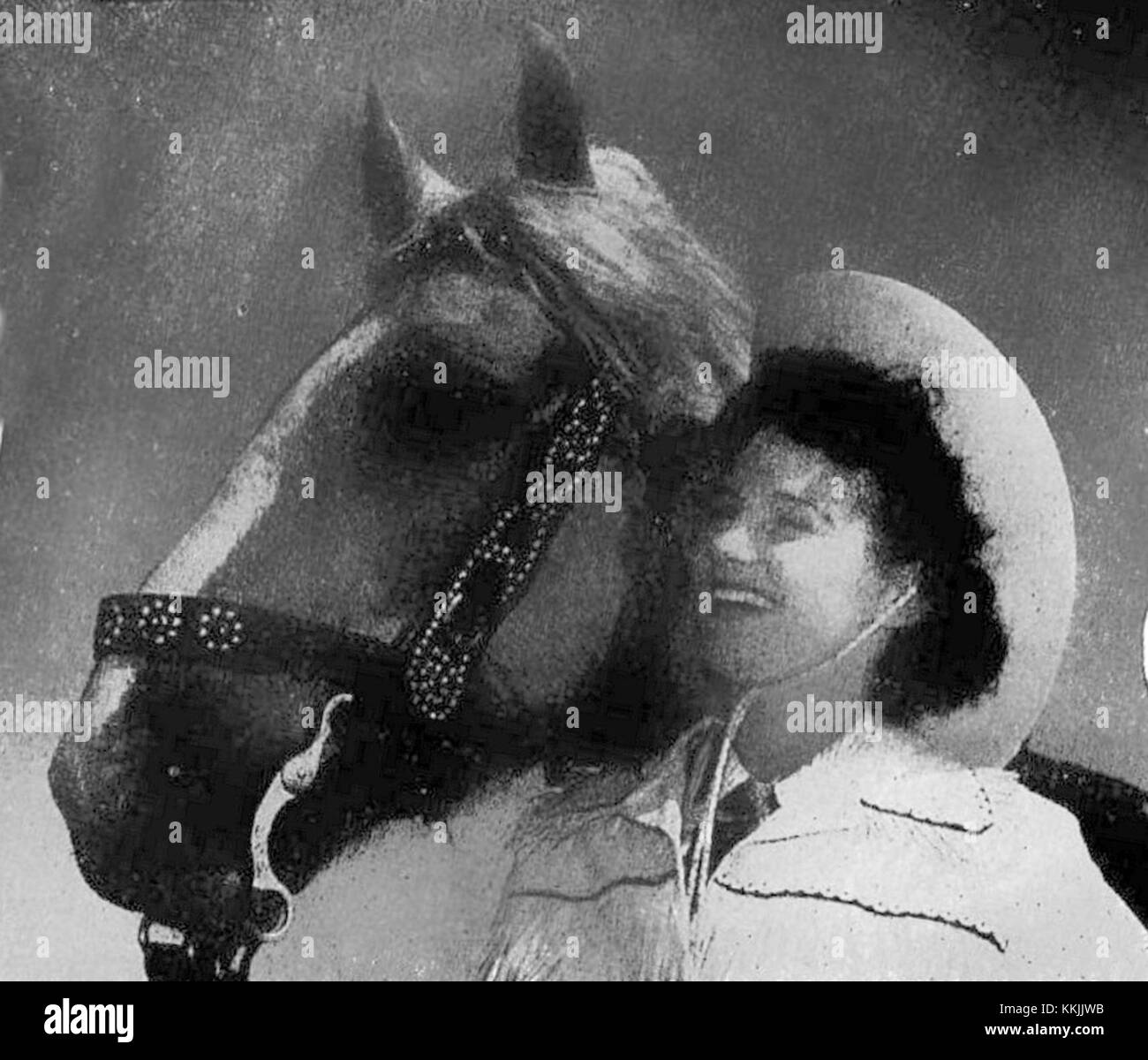 Patsy Montana était une chanteuse américaine, connue pour son travail dans la musique country et pour avoir été la première femme à avoir un single vendu à un million aux États-Unis Banque D'Images