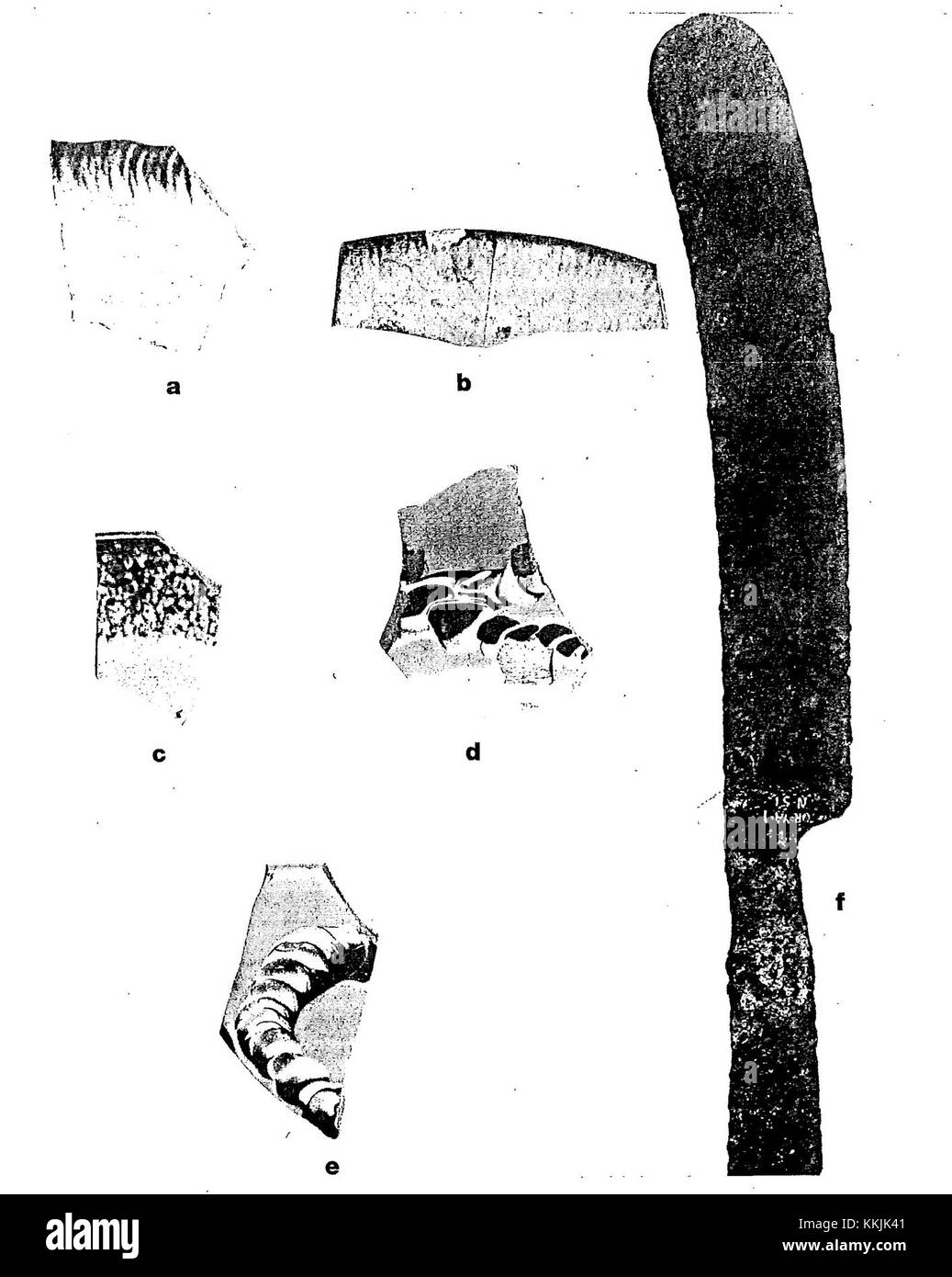 Ce morceau de vaisselle de Young site, situé à Newberg, Oregon, représente l'artisanat et le design de la région, mettant en valeur la poterie locale. Banque D'Images