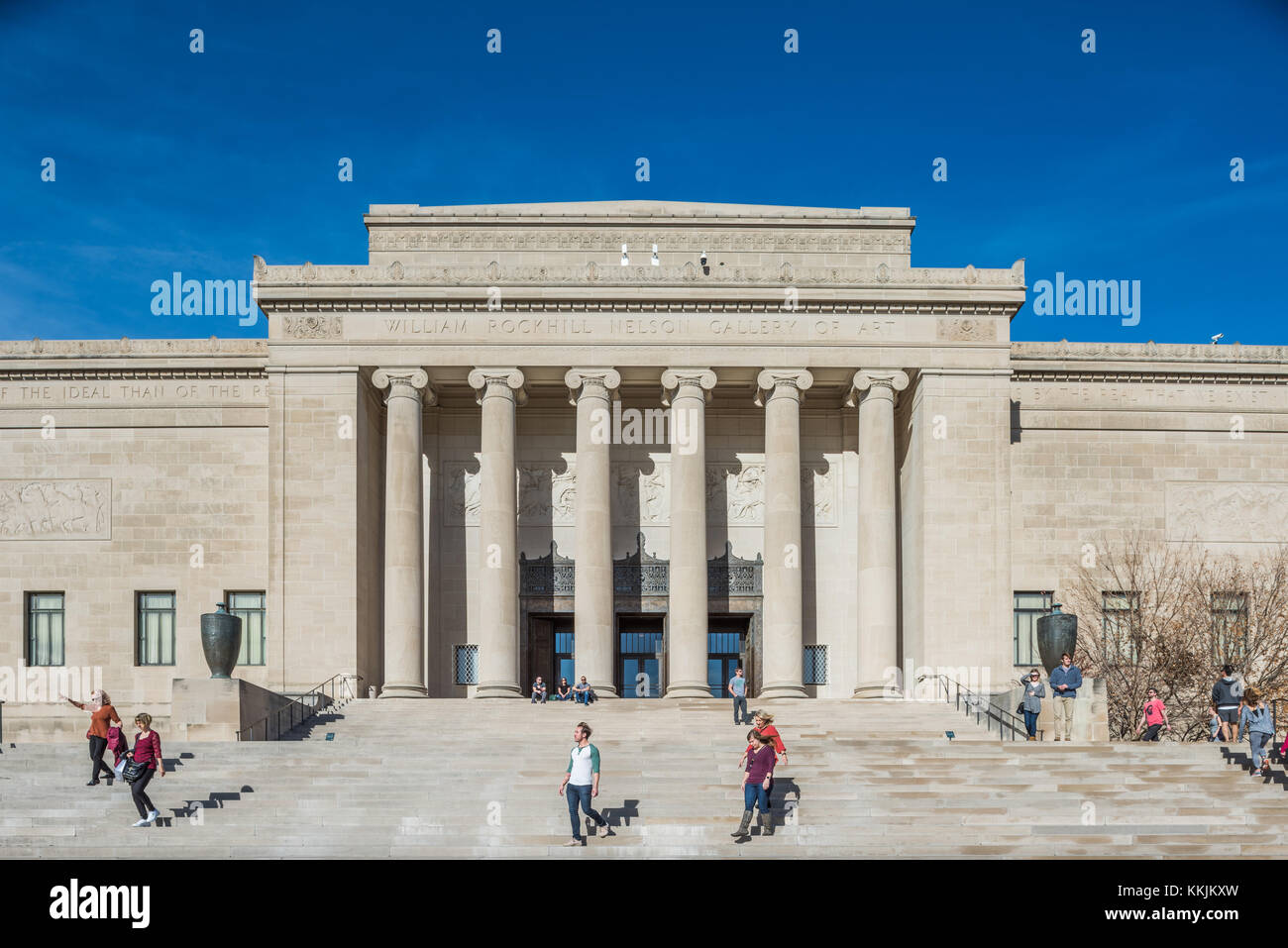 Le Nelson-Atkins Museum of Art Banque D'Images
