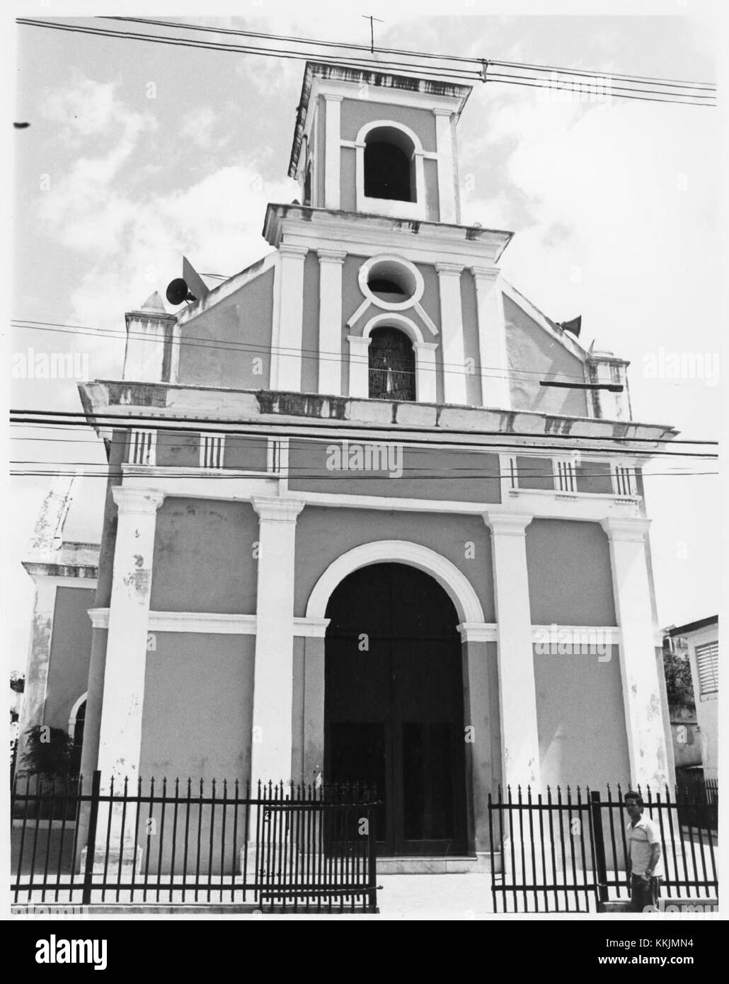 L'église de San Fernando en Caroline, Porto Rico, est un site religieux historique, reconnu pour sa beauté architecturale et son importance culturelle au sein de la communauté locale. Banque D'Images