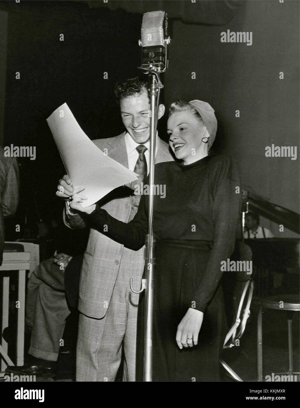 Frank Sinatra et Judy Garland 1946 Banque D'Images