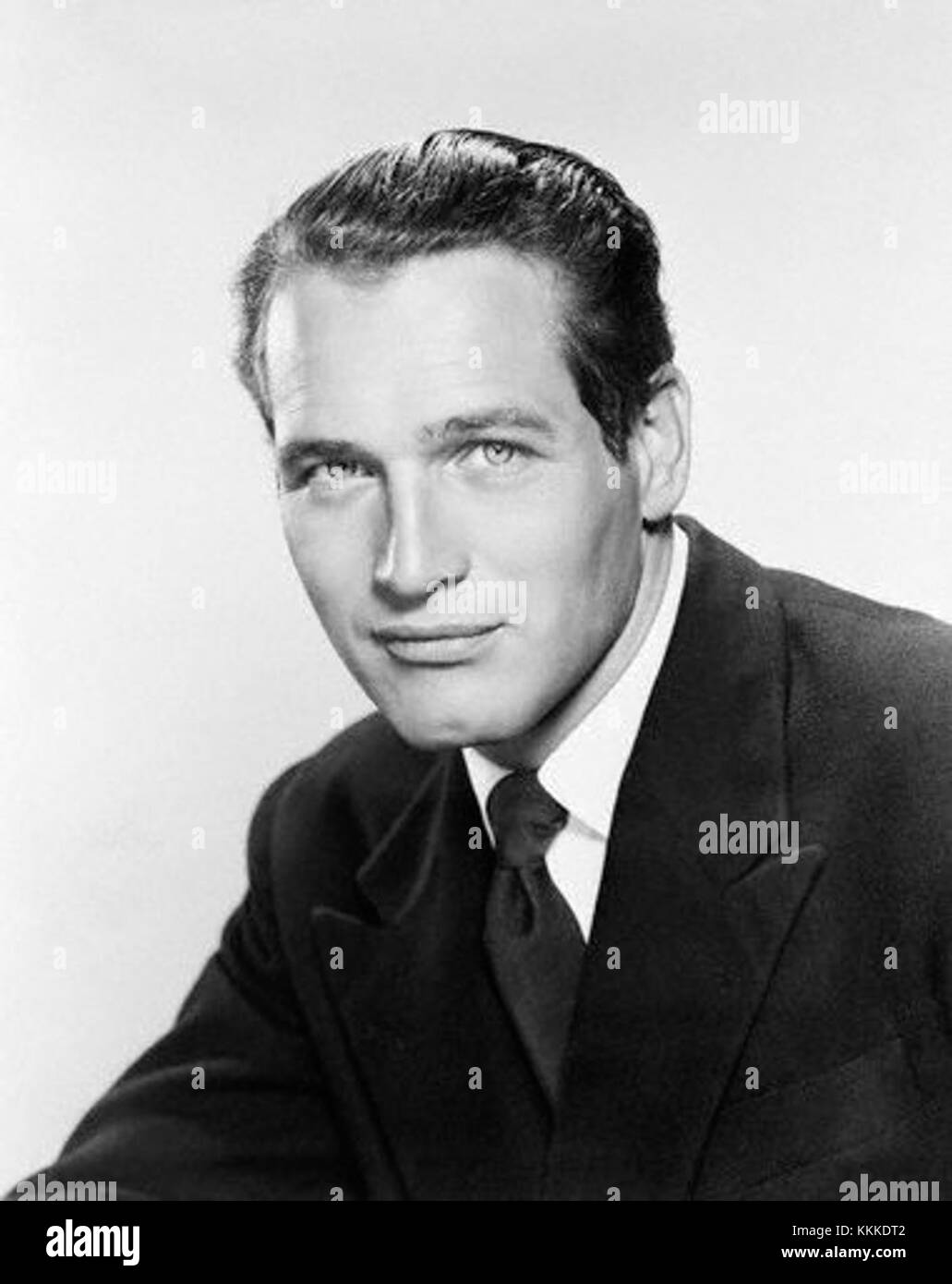 Paul Newman publicité encore de 1958. Novembre 1958 Paul Newman - 1958 Banque D'Images