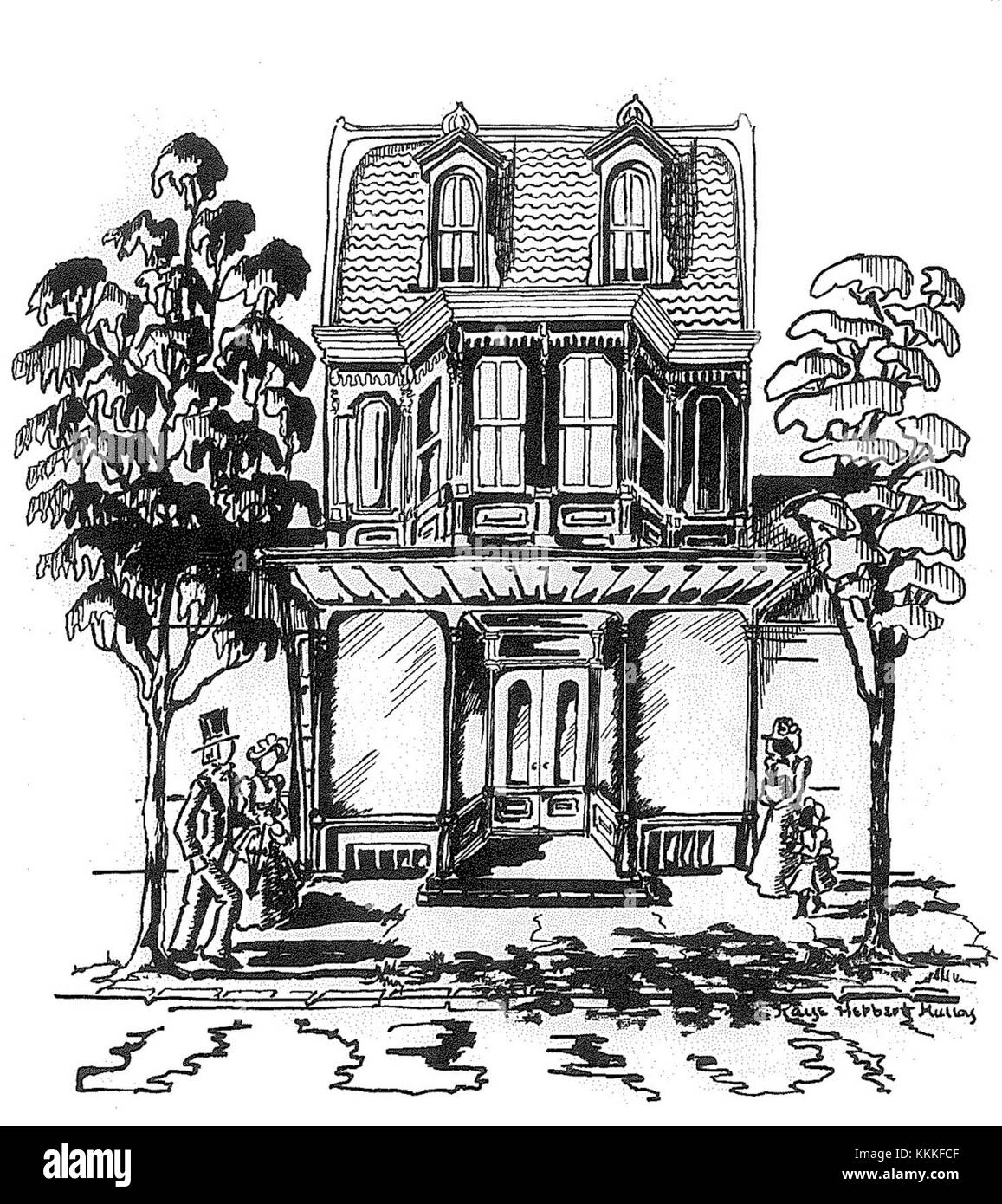 Le bâtiment Rush-Keiser, présenté dans les MÉDIAS Un hommage, est un monument architectural connu pour son importance historique. Le bâtiment présente des éléments de conception uniques et représente les styles architecturaux de l'époque, ce qui en fait un exemple important de construction du début du XXe siècle. Banque D'Images