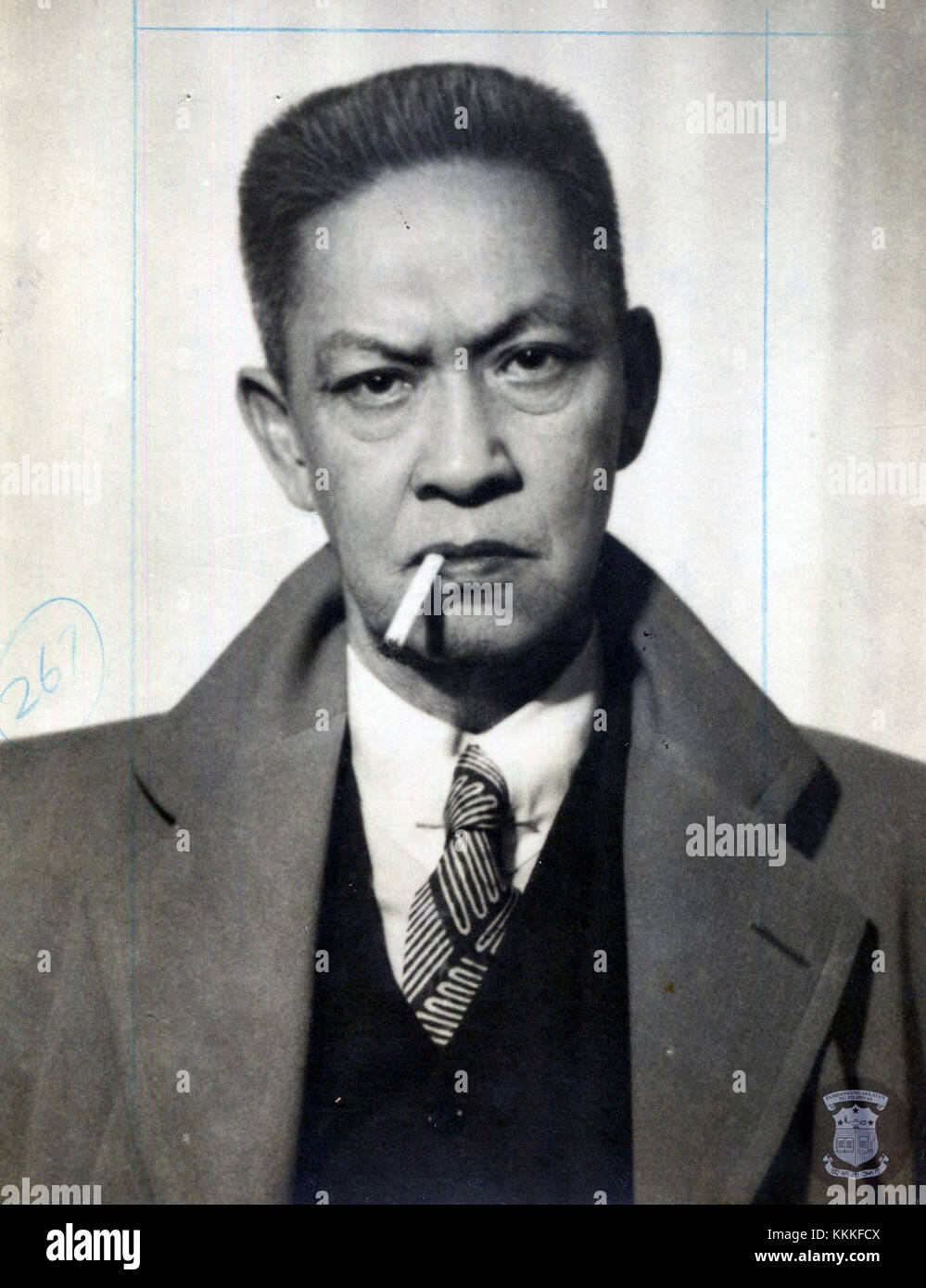 Vicente Yap Sotto était une figure éminente de la politique et de la gouvernance philippines. Il a joué un rôle important dans le système législatif et la fonction publique du pays. Banque D'Images