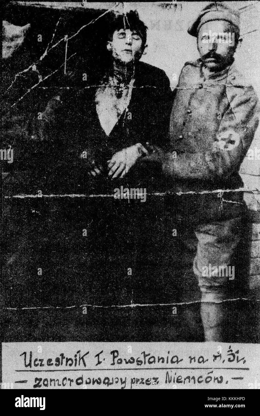 Cet événement marque le soulèvement tragique des participants en Silésie, avec la répression violente et les meurtres commis par les forces allemandes, soulignant un moment important dans l'histoire européenne du XXe siècle. Banque D'Images