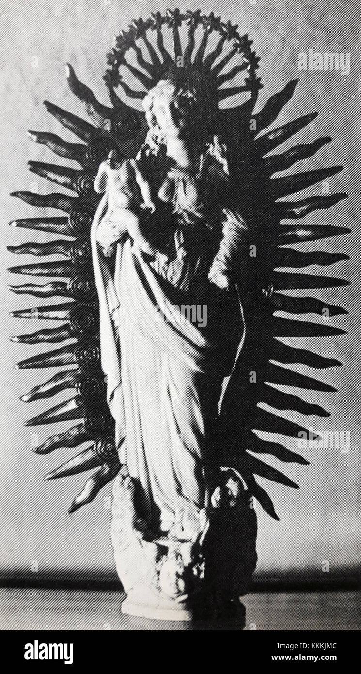 Vierge anonyme de l'Apocalypse Banque D'Images