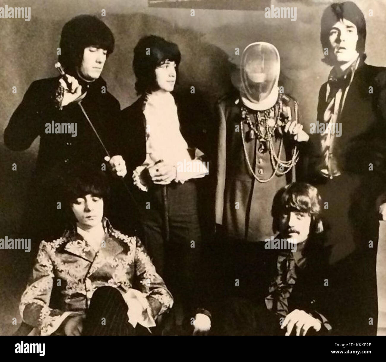Sorti en 1968, Deep Purple est le premier album du groupe de rock britannique Deep Purple. L'album marque la première étape du groupe vers l'établissement de leur présence influente sur la scène rock. Banque D'Images